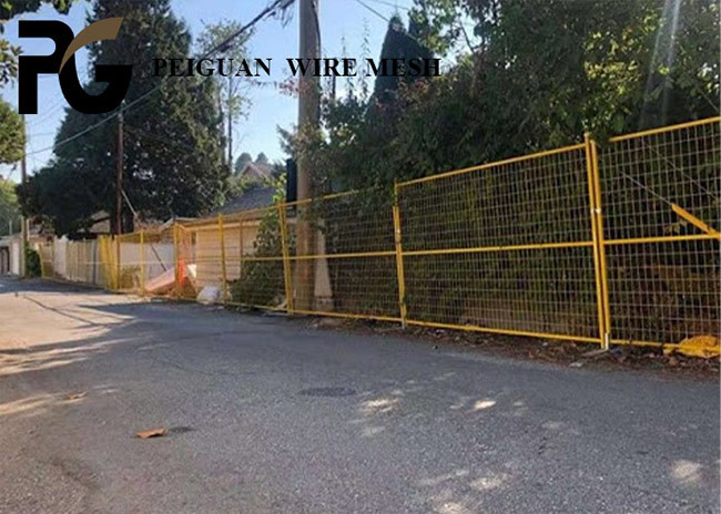 Protection Barrier Construction Site Security Fencing