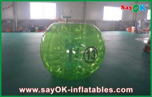 Quality Inflatable Backyard Games Outdoor Lawn Inflatable Sports Games , 1mm TPU Inflatable Human Bubble Ball for sale