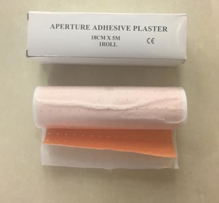 Buy Non Woven Medical Adhesive Tape Aperture Adhesive Plaster Roll at wholesale prices