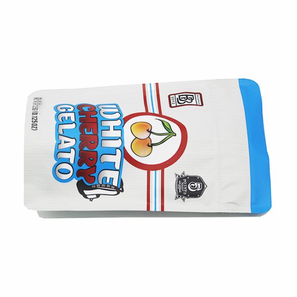 Resealable Gravure Printed Foil Pouches 0.125oz Flat Bottom Pouch