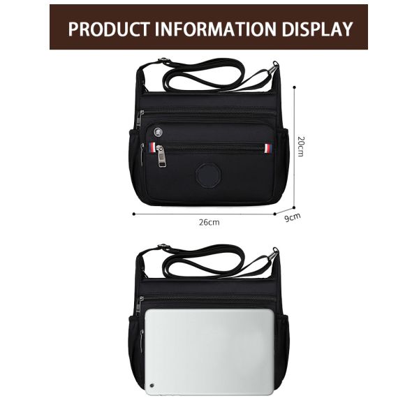 Sympathy Casual Men's Messenger Bags Shoulder Sling Bags High Capacity