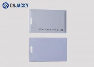 Quality ABS 125kh TK4100 / EM4305 RFID Smart Card Clamshell 1.8MM Thickness With Number for sale