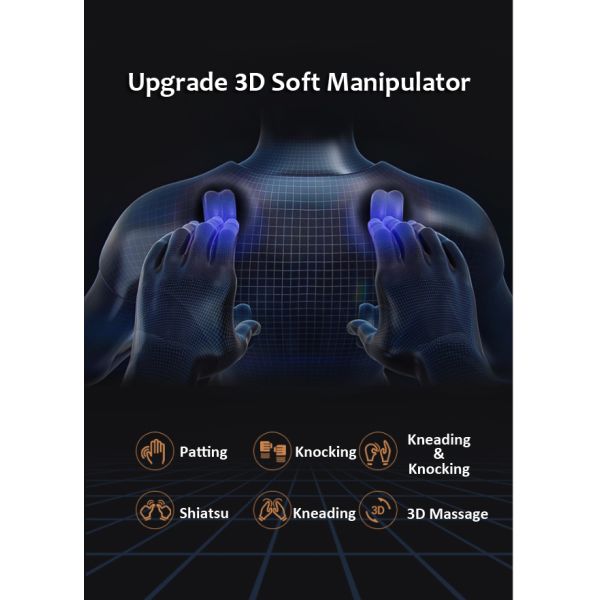 2d Luxury Zero Gravity Leather Recliner Massage Chairs TFT HD ISO9001