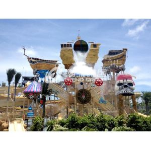 Gigantic Water House Aqua Playground Water Park Amusement Park Equipment