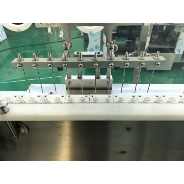 Pharmaceutical Vial Filling Line for Dermal Booster Solutions, GMP-Compliant, High Speed Sterile Processing with LAF System