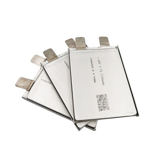 PL606080 2700mAh 3.7V 9.99Wh Lithium Ion Polymer Cell