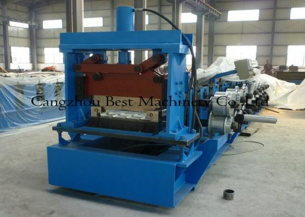 Buy Tapered Standing Seam Metal Roof Roll Forming Machine 5.5kw Hydraulic Cutting Type at wholesale prices