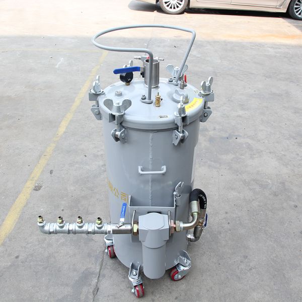 Stainless Steel Barrel Pressure Tank For Automatic Polishing Machine