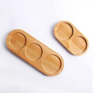 Quality Humanized Design Bamboo Kitchen Storage Holder Spice Jar Cup Stand Bottles Trays for sale