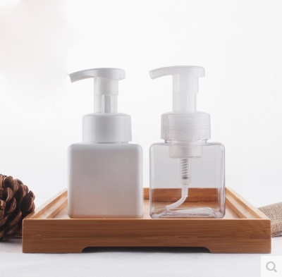 PET Plastic Facial Cleanser Mousse Foam Pump Bottle 30ml 50ml 100ml