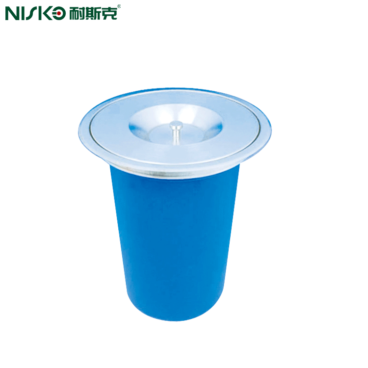 China Built-In Mini Dustbin Recyclable Kitchen Countertop Waste Bin with Removable Lid on sale