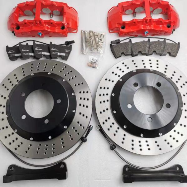 HT250 365*34mm 8 Pot Brakes Drilled Brake Disc Caliper 226-10*D9 PCD