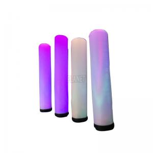 Quality Colorful Inflatable Column Decoration Balloon Column Stand Inflatable LED Pillar For Party Decoration for sale
