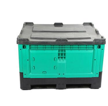 1200*1000*760mmBest Selling stackable foldable plastic storage pallet box bin used fruit bins for sale or autoparts