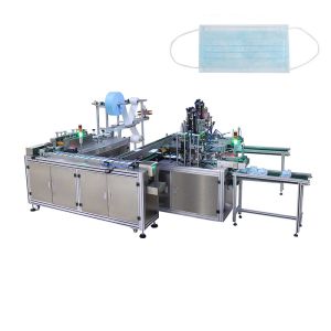 Quality Fully Automatic Three Layer Non Woven Mask Making Machine for sale