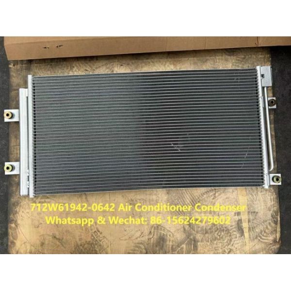 Air Conditioner Condenser 712W61942-0642 HOWO Truck Parts Air Conditioner Radiator Condenser Assembly