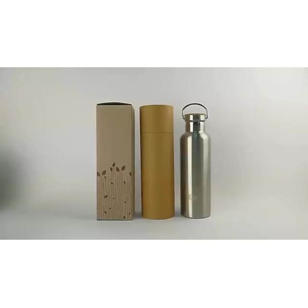 Double Layer 18/8 Stainless Steel Water Bottles Customized Logo
