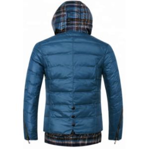Womens Detachable Down Jacket With Large Hood Country Style Windproof