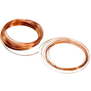 Quality Industrial ASTM C1100 Pure Thin Copper Wire Annealed Bare Copper For Mig Welding for sale