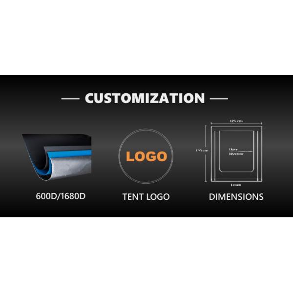 Indoor Garden 600D Mylar Metal Materials Grow Tent Complete Kit 90x90x180