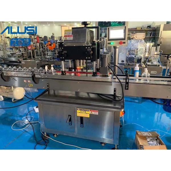 Automatic Alcohol Spray Bottle Capping Machine Hand Sanitizer Screw Capper