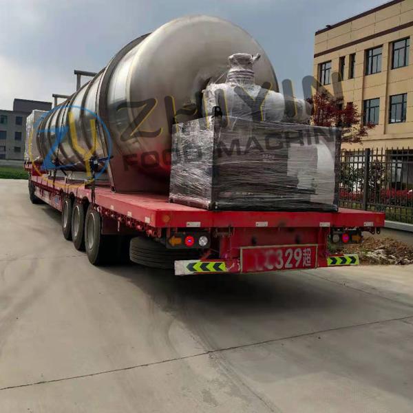 Automatic Low Noise Fruit Freeze Drying Machine 70mm Shelf Spacing