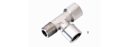 1/8" - 1/2" Branch Tee Pneumatic Pipe Fittings , 2.5Mpa Pipe Joint Connectors