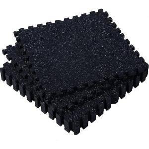 Quality E-Purchasing Rubber Mats Rubber Noise-Reducing Interlocking Rubber Top Eva Foam Floor Mats for sale