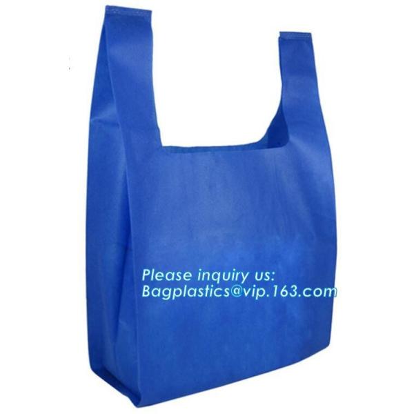 Promotional custom metallic laminated non woven bag, fabric reusable shopping bag, eco friendly non woven bag, pak, pkg