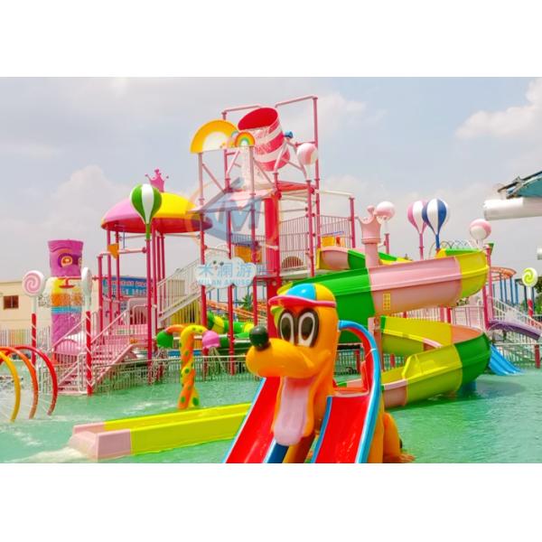 Sea Style Commercial Water Playground Middle Size For Leisure