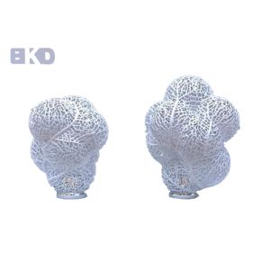 UV Proof Nylon 3D Printing Plastic Parts Vacuum Plating