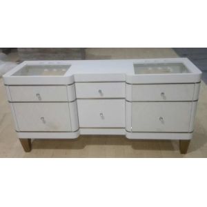 Quality wooden Bathroom vanity with wood shelf /bathroom cabinet /HOTEL VANITY V-011 for sale