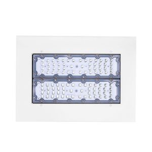 100W Gas Station Linear Industrial High Bay Lighting IP54 Waterproof