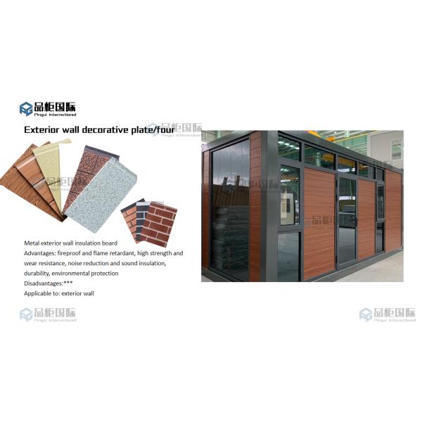 Chinese Design Style EU 20ft Wooden Houses Garden Prefabricated Houses Modern luxury prefab house Steel Structure