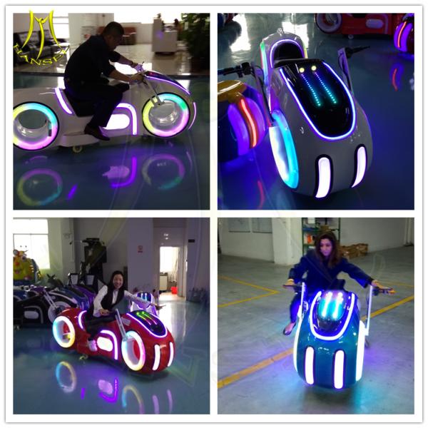 Hansel amusement park battery operated fiberglass motor electric bikes