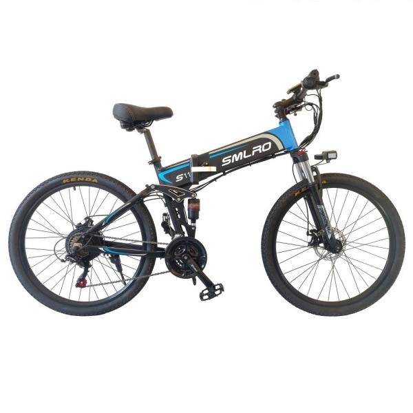 26"X1.95" Electric Bike Folding 500w With 10.4AH Lithium Battery