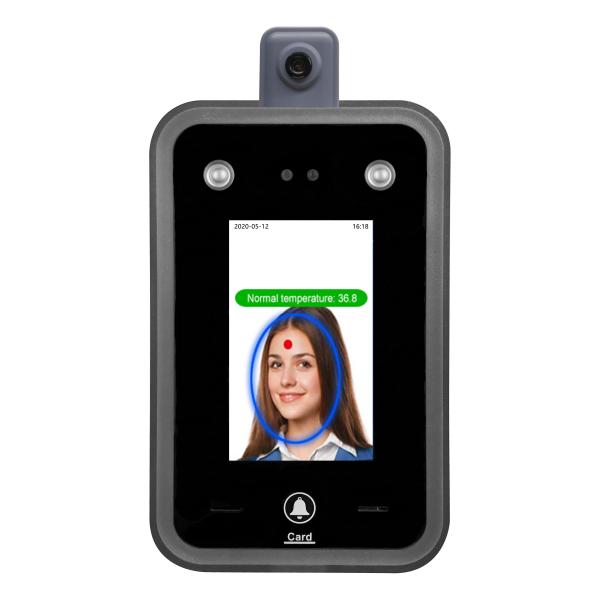 3D AI Face Recognition Temperature Detector Access Control System
