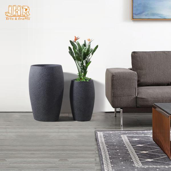 Large Plant Pots Garden Flower Pots Clay Pot Planter Set Outdoor Pots MGO Flowerpots Cement Planters