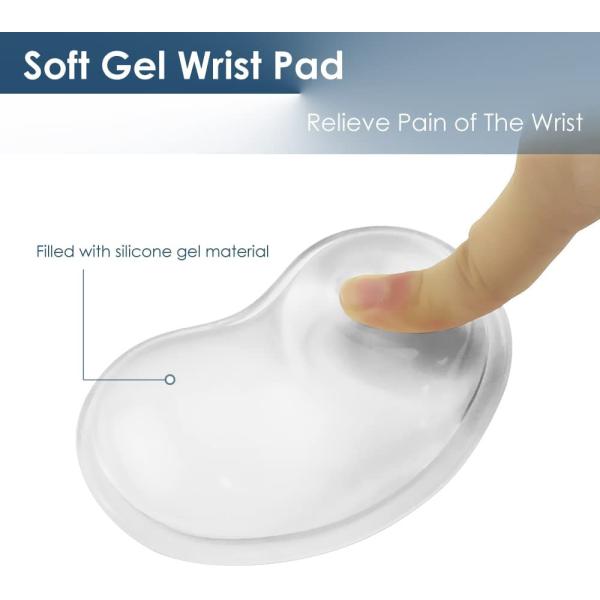 FDA Ergonomic Electronics Silicone Case Gel Wrist Rest Tasteless