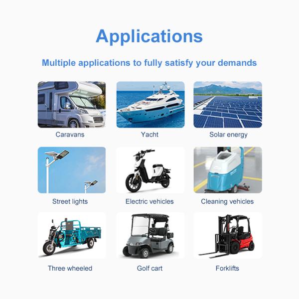 LiFePo4 Battery Pack High Cycle Life Rechargeable Portable 12.8V 60Ah Battery Pack