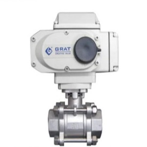 Quality Hot Selling Stainless Steel Thread Connection Electric Ball Valve for sale