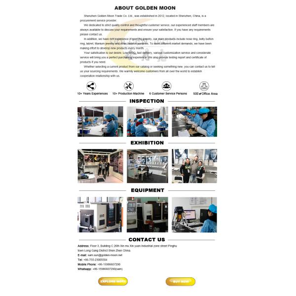 Tarnish Free Stainless Steel Body Piercing Jewelry Belly Button Piercing Jewelry