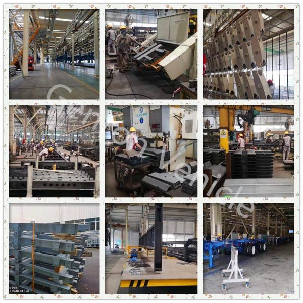 FUWA Axles 60Tons Sidewall 53 Ft CCC Drop Side Semi Trailer