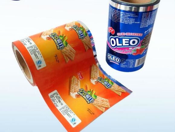 Printed Plastic Film Roll For Food Packaging/Laminating Food Grade Film Roll