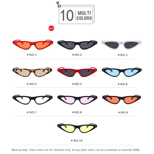 Retro Small Petals Drips Design Small Cat Eye Sunglasses Designer Sunnies Fun Glasses