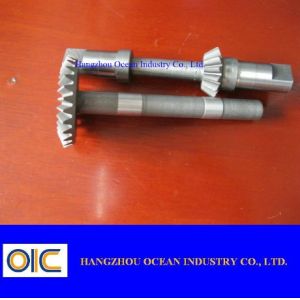 Steel Bevel Pinion Gear Shaft