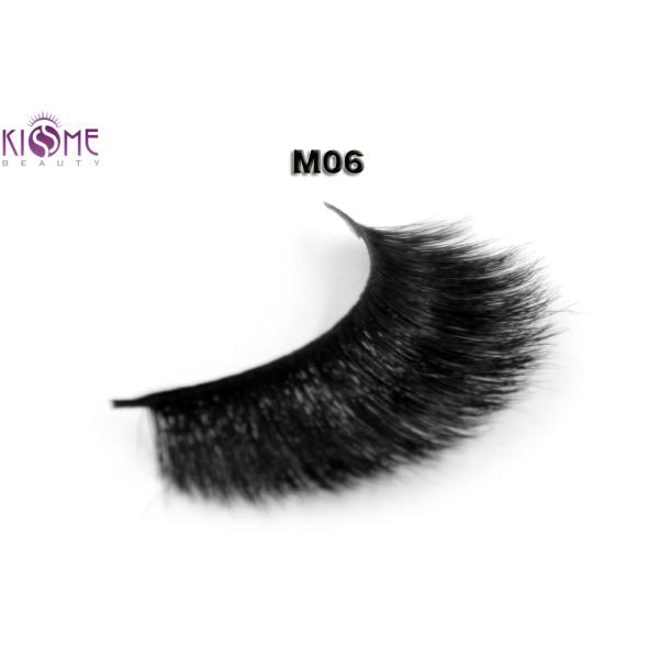 Fashion Long Makeup Horse Hair Lashes Cruelty Free 0.10mm Thickness Easy Apply