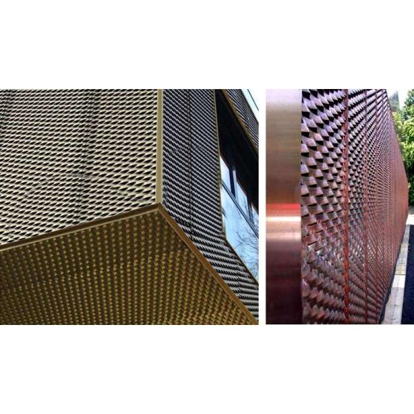 Aluminum / stainless steel expanded plate mesh