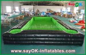 Quality Inflatable Backyard Games Portable Giant Outside PVC Tarpaulin Inflatable Soccer / Table Tennis Court With CE Blower for sale