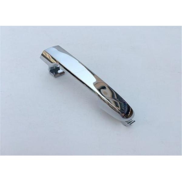 Silver Customized Zinc Alloy Die Casting Handles For Electroplating Parts